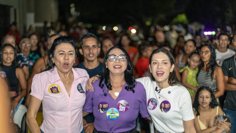 Janaina recebe apoio de prefeita e vereadores de Cáceres: “representa o povo”