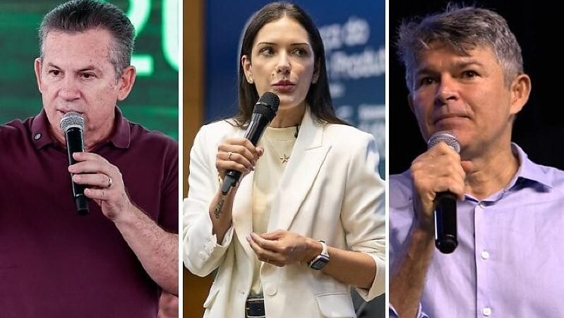 Mauro lidera com 29,2%; Janaina tem 18,6% e Medeiros alcança 11,7%, afirma pesquisa Percent