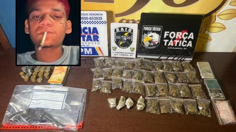 Suspeito de gerenciar tráfico para o CV, adolescente atira em PMs e acaba morto em MT