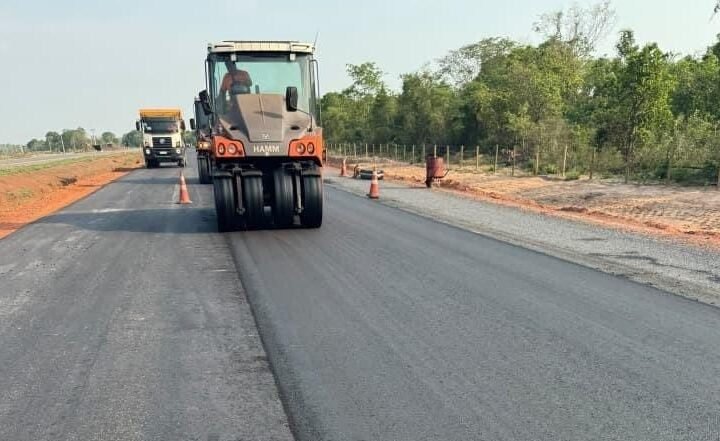 Duplicação da rodovia BR-163 entre Várzea Grande e Jangada já está com 25 km concluídos