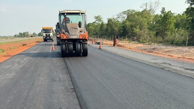 Duplicação da rodovia BR-163 entre Várzea Grande e Jangada já está com 25 km concluídos