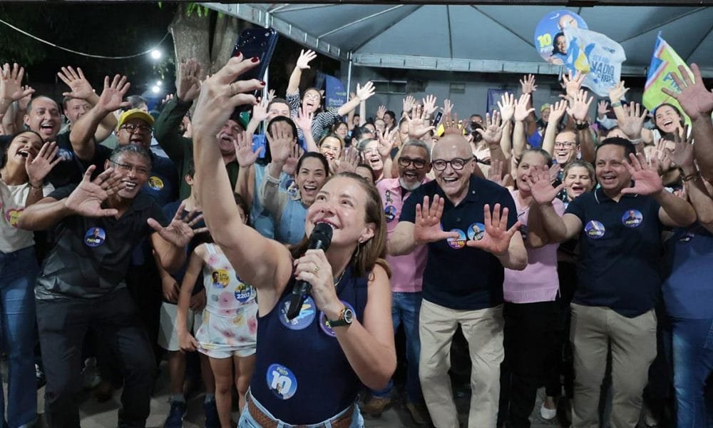 Na véspera da eleição, Pivetta participa de caminhada na região central de Várzea Grande