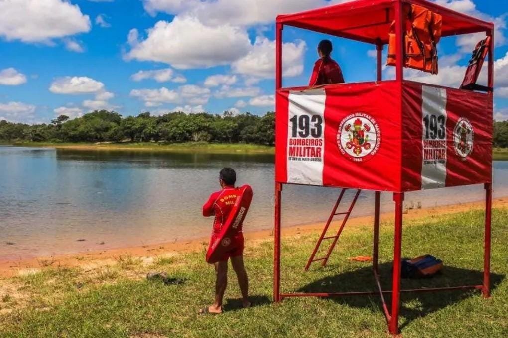Bombeiros alertam para riscos de afogamentos durante feriado prolongado