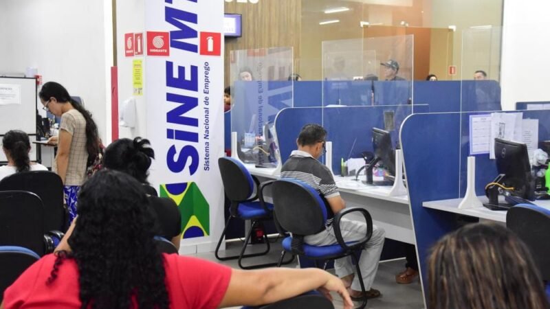 Sine-MT disponibiliza 2.157 vagas de emprego em Mato Grosso nesta semana