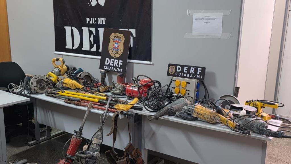 Polícia Civil prende homem por furto de fios de cobre no bairro Santa Rosa, em Cuiabá
