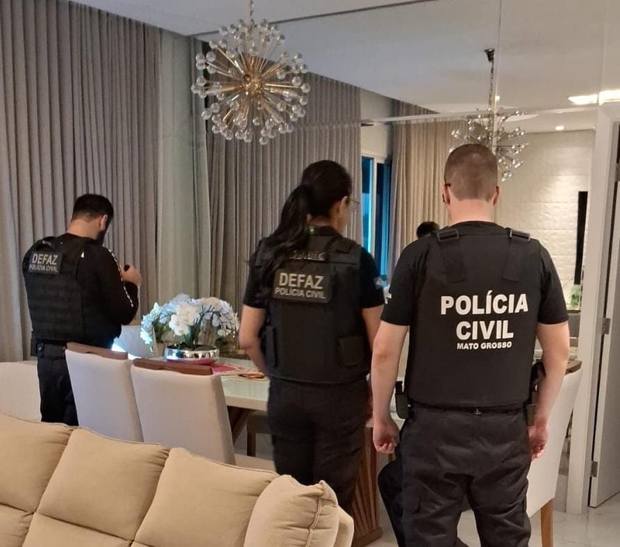 Polícia cumpre 26 mandados contra quadrilha envolvida com tráfico e lavagem em MT e SP