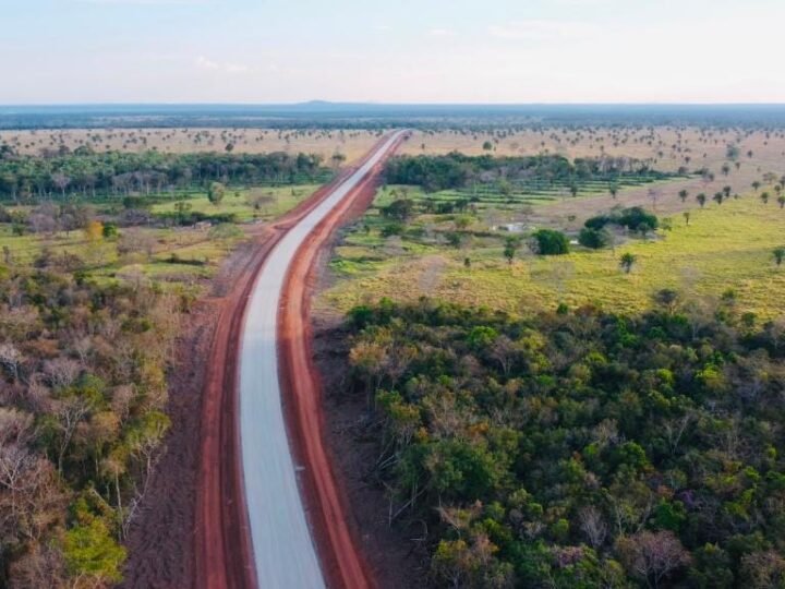 Obras para asfaltar rodovia de R$ 112,5 milhões avançam em direção a Bolívia
