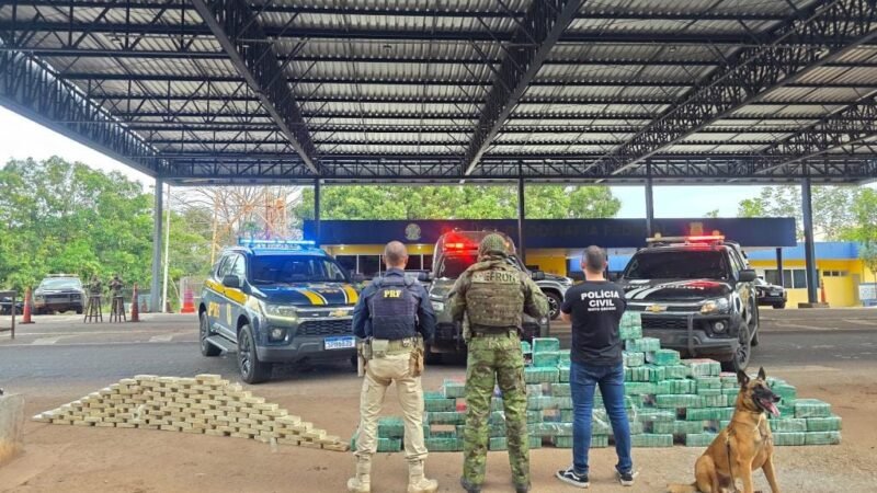 Segurança confisca 550 quilos de cocaína e causa R$ 10 milhões de prejuízo às facções criminosas