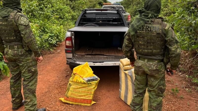 Gefron apreende 283 tabletes de drogas e causa prejuízo de R$ 3,8 milhões às facções criminosas