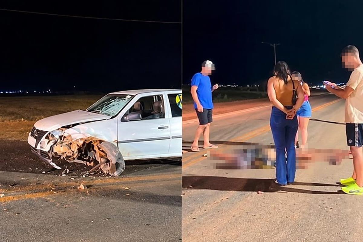Motociclista morre após bater de frente com carro durante carreata eleitoral em MT