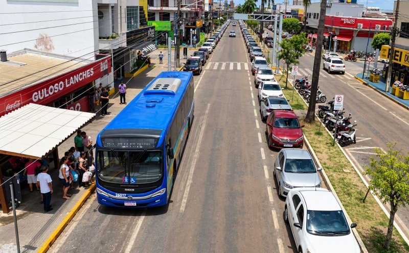 Menos carros, mais vagas: transporte coletivo de Sinop busca facilitar a rotina e acesso do consumidor ao comércio local