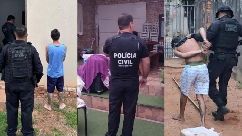PC mira facção criminosa que promovia treinamento armado para seus integrantes em MT