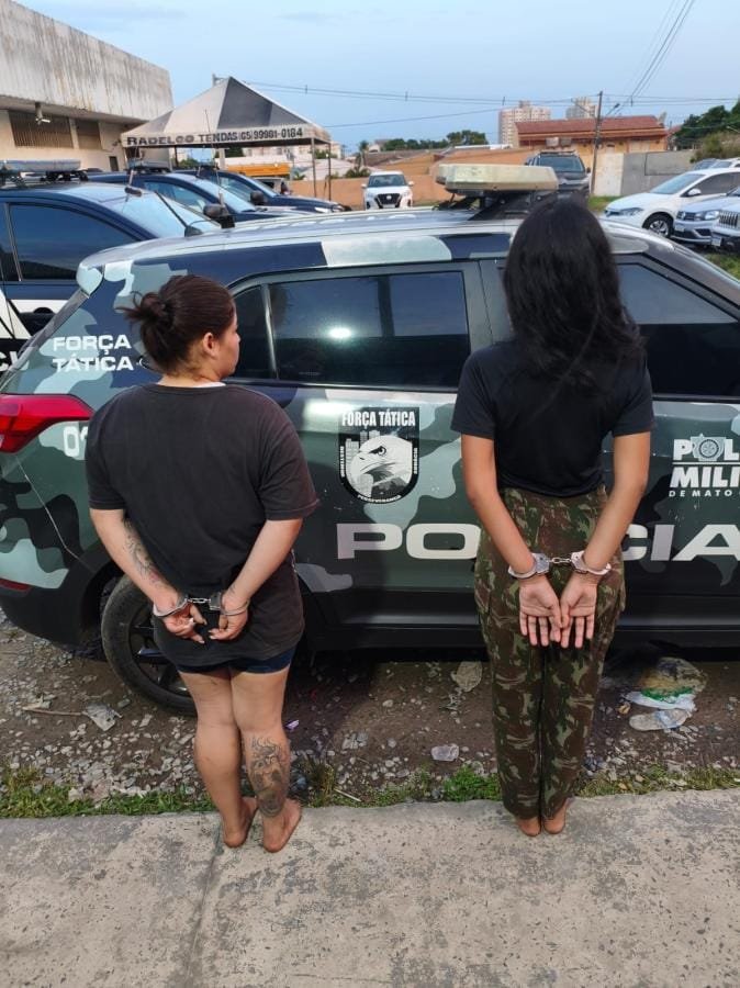 Garotas de programa são presas suspeitas de atirar e roubar sargento da PM; vídeos
