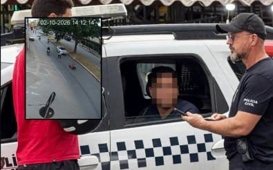 Estudante de Medicina diz que se distraiu com painel do carro antes de matar idoso