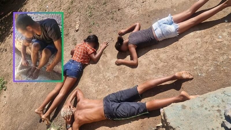 Homem que seria executado por facção é resgatado de cativeiro e quatro pessoas são presas