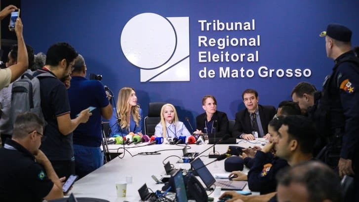 Eleições em Mato Grosso têm 34 presos, sendo a maioria pelo crime de boca de urna